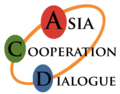 Asia Cooperation Dialogue: Vlag