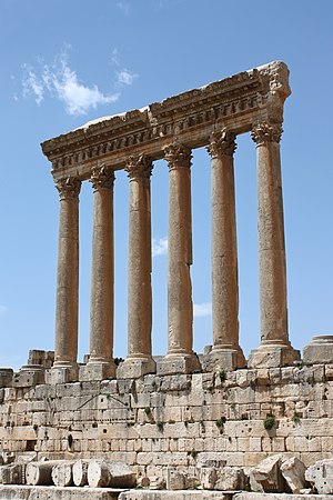 Temple o Jupiter in Baalbek