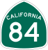 State Route 84 marker