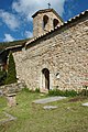 Murus ecclesiae Sancto Romano Antiocheno dicata, vico Castell de l'Areny Catalauniae