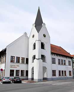 Dunajská StredTown Hall in April 2009