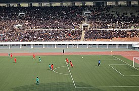 Kuzey Kore ve Nijerya kadın millî futbol takımlarının karşılaşması