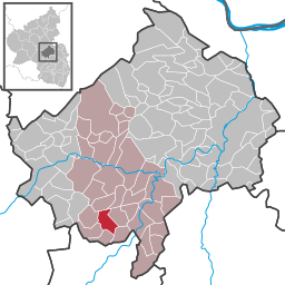 Läget för Jeckenbach i Landkreis Bad Kreuznach