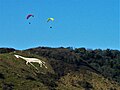 Image 6Paragliders over the Litlington White Horse (from Portal:East Sussex/Selected pictures)