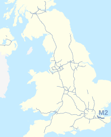 M2 motorway (Great Britain) map.svg