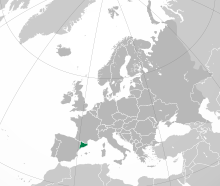 Grøn: Den Catalanske Republik i Europa