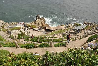 A view highlighting the gradient of the theatre