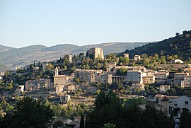 General view of Montbrun-les-Bains