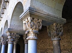 Cloître du monastère Saint-Cucufa à San Cugat.