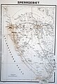 Old Map of Diamond Restricted Area displayed at Kolmanskop Namibia