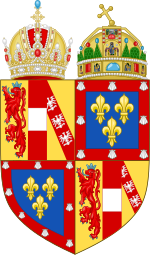 Description de l'image Personal Arms of Empress-Queen Zita.svg.