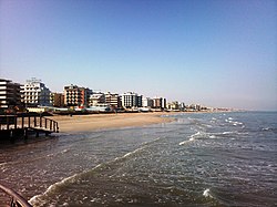 Skyline of Riccione