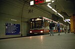 Duo-Bus der Linie CE47 auf Ebene 3 (1995)