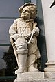 Statua di un nano della Villa Trento a Costozza di Longare (Vicenza)