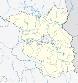 Päwesin is located in Brandenburg