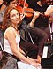 Hélène Grimaud au festival de la Roque d’Anthéron 2004.