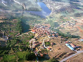 Vista aérea do município.