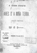 Juício crítico por Waldo A. Insúa, 1883.