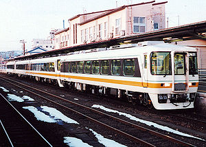 キハ8500系「北アルプス」 （1992年、高山駅）