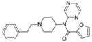 Chemical structure of mirfentanil.