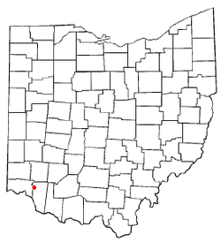 Location of Milford, Ohio