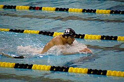 Amerikanen Michael Phelps har haft stora framgångar inom tävlingssimning.