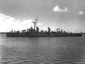 USS Kenneth D. Bailey (DDR-713) at Mayport, circa 1960