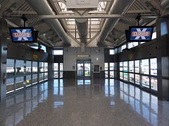 Interior of Terminal 5 station