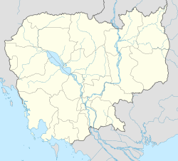Saophoan trên bản đồ Campuchia