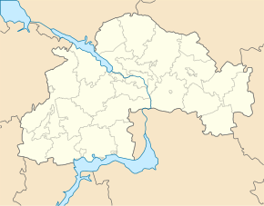 Kasaieve se află în Regiunea Dniepropetrovsk