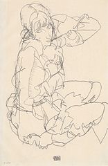 Egon Schiele, 1914.