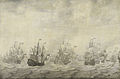 Episode fra det fire dage lange søslag 11.-14. juni 1666 i den anden engelsk-nederlandske søkrig (1665-67)