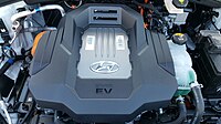 Engine of the Hyundai Ioniq Electric