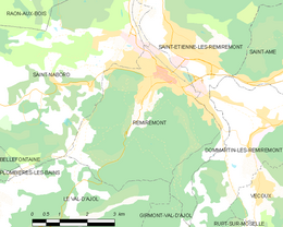 Remiremont – Mappa