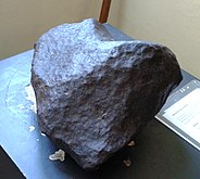 Meteorito Pará de Minas. Siderito encontrado em Minas Gerais em 1934.