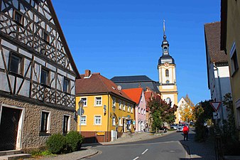 Hauptstraße von Pretzfeld