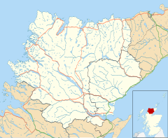 West Helmsdale is located in Sutherland