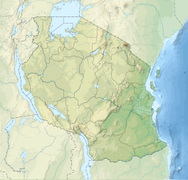 Map showing the location of Rebmann Glacier