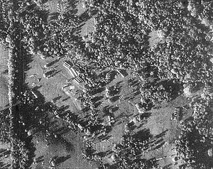 Першая фатаграфія савецкіх ракет на Кубе, атрыманая амерыканцамі (14 кастрычніка 1962)