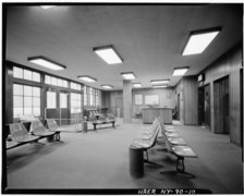 Salle d'attente. - Terminal ferry de Whitehall Street, 11 South Street, Bibliothèque du Congrès, Historic American Buildings Survey