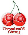 Logo de ChromiumOS Cherry.