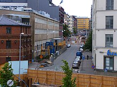 Partie nord de Fleminginkatu.