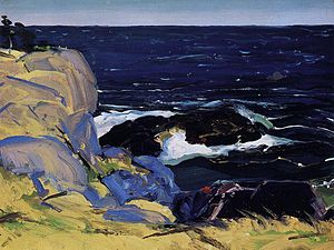 George Bellows, Vent d'Ouest, 1913.