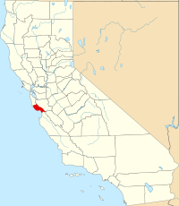 Location in the state of California