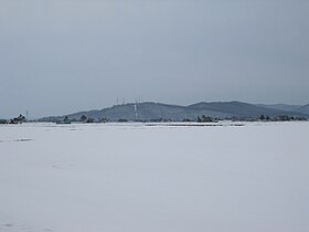 Vue du mont Asahi.