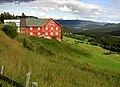 Looking se through Øystre Slidre from Røyne Øystre Slidre