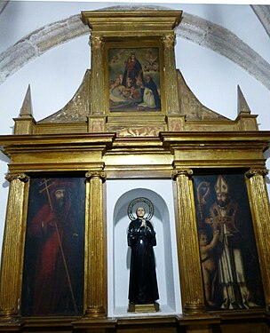 Retablo de la Capilla del Bautismo.