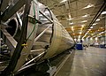 Falcon 9 booster tank at the SpaceX factory, 2008