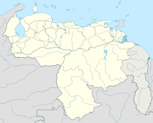 Map showing the location of Sucre Municipality within Venezuela