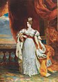 De vrouw van Nicolaas I, Alexandra Fjodorovna. Eigenlijk prinses Charlotte van Pruisen. De oudste dochter van koning Frederik Willem III van Pruisen.